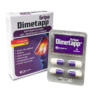 DIMETAPP GRIPA - CAJA x 8 CAPS