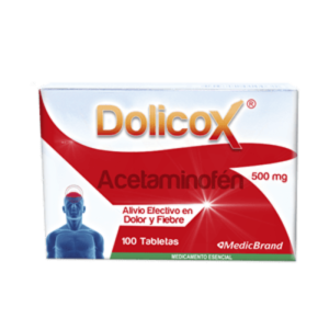 DOLICOX 500 MG - CAJA x 100 TAB