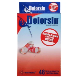 DOLORSIN 400 MG - CAJA x 48 CAP