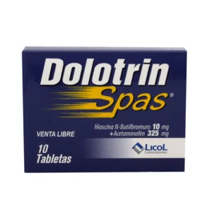 DOLOTRIN SPAS 10 MG + 325 MG - CAJA x 10 TAB