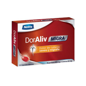 DORALIV MIGRAN 400 MG/60 MG - CAJA x 10 CAP