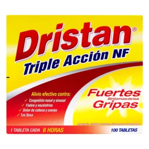 DRISTAN TRIPLE ACCION NF - CAJA x 100 TAB