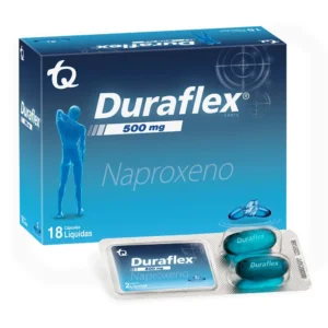 DURAFLEX F 500 MG - CAJA x 18 CAPS. LIQ.