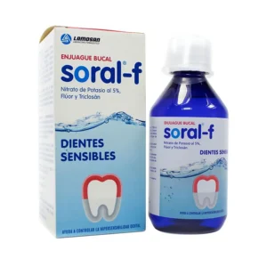 ENJUAGUE BUCAL SORAL F DIENTES SENSIBLES - FCO x 240 ML