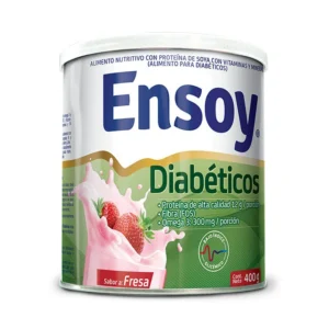ENSOY DIABETICOS - LATA x 400 GR - SABOR FRESA