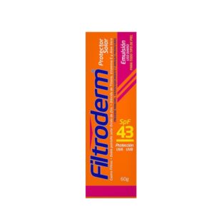 FILTRODERM EMULSION SPF 43 - FCO x 60 GR 2 x 1
