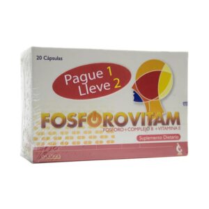 FOSFOROVITAM - CAJA x 20 CAPS - PAGUE 1 LLEVE 2 - OFERTA ESP.