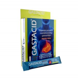 GASTACID SUSP. ORAL SABOR GUANABANA - CAJA x 12 SACHETS x 10 ML C/U