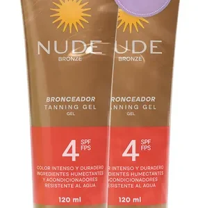GEL BRONCEADOR NUDE x 120 ML OFERTA PRECIO ESPECIAL PREPACK x 2