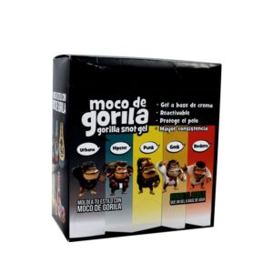 GEL MOCO DE GORILA ESTILO ROCKERO x 24 SACHET (PRECIO ESPECIAL)