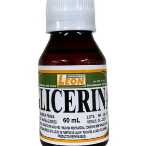 GLICERINA U.S.P - FCO 60 ML