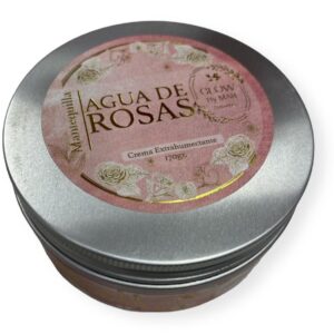 GLOW BY MAR MANTEQUILLA AGUA DE ROSAS - POTE x 170 GR