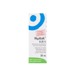 HYABAK 0.15% HIPOTONICO SLN OFT - FCO x 10 ML