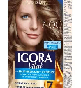 IGORA VITAL 7-0 RUBIO MEDIANO - FCO x 50 ML - INCLUYE TRATAMIENTOS
