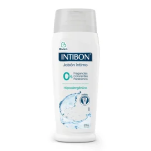 JABON INTIMO INTIBON CERO HIPOALERGENICO - FCO x 210 G