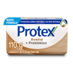 JABON PROTEX AVENA CON OLEO DE LINAZA - BARRA x 110 GR