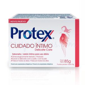 JABON PROTEX CUIDADO INTIMO DELICATE CARE - BARRA x 85 GR