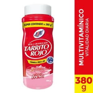KOLA GRANULADA TARRITO ROJO JGB FRESA X 380 GR SUPER CONTENIDO