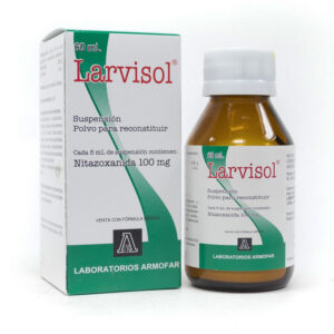 LARVISOL 100 MG POLVO PARA RECONS SUSP ORAL - FCO x 60 ML