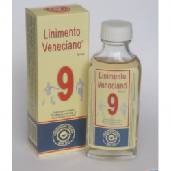 LINIMENTO VENECIANO 9 x 60 ML ROJO