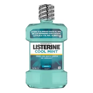 LISTERINE CUIDADO TOTAL SIN/ZERO ALCOHOL - SABOR MENTA - FCO x 500 ML