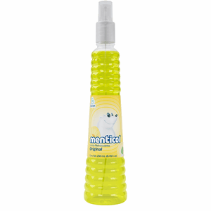 LOC. REFRESCANTE MENTICOL ORIGINAL AMARILLO CON VALVULA- FCO x 250 ML