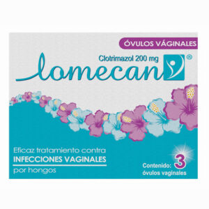 LOMECAN V 200 MG x 3 OVULOS