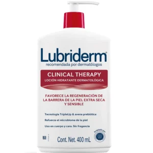 LUBRIDERM ETAPA RESTAURACION - FCO x 400 ML (TAPA ROJA)