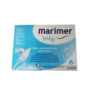 MARIMER BABY ASPIRADOR NASAL CON FILTROS PARA BEBE - CAJA x 1 UND + FILTROS
