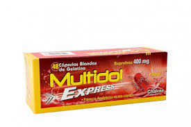 MULTIDOL EXPRESS 400 MG - CAJA x 48 CAP BLANDAS