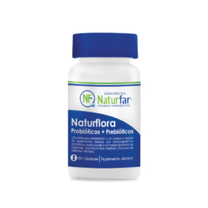 NATURFLORA CON PROBIOTICAS +  PREBIOTICOS - FCO x 60 CAPS