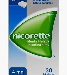 NICORETTE MENTA 4 MG - CAJA x 30 GOMAS DE MASCAR