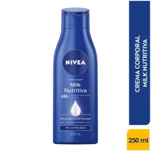 NIVEA BODY MILK CREMA CORPORAL PIEL EXTRA SECA - FCO x 250 ML