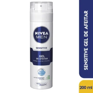 NIVEA FOR MEN GEL DE AFEITAR SENSITIVE - FCO x 200 ML