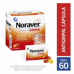 NORAVER GRIPA - CAJA x 60 CAP