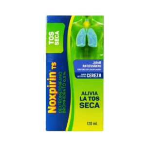 NOXPIRIN TOS SECA JBE - FCO x 120 ML - SABOR CEREZA