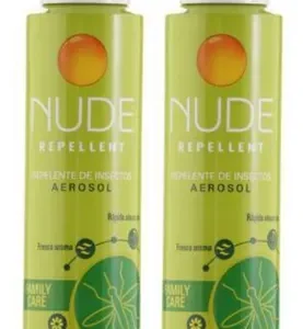 NUDE REPELENTE DE INSECTOS AEROSOL - FCO x 165 ML - PACK x 2 - OFERTA PRECIO ESP