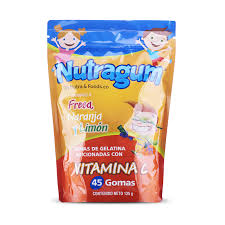 NUTRAGUM KIDS VITAMINA C - DISPLAY x 15 SOBRES (45 GUMMIES)