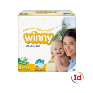 PAÑAL WINNY ULTRAT/SEC ETAPA 2 - BOLSA x 16 PAÑALES