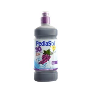 PEDIASOL 30 MEQ ZINC SLN ORAL - FCO x 500 ML - SABOR UVA