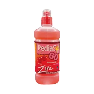 PEDIASOL 60 CON ZINC CEREZA - FCO x 500 ML