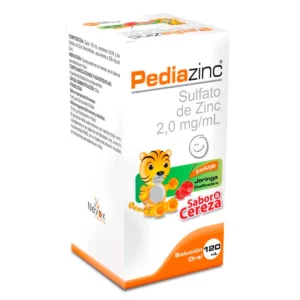 PEDIAZINC 2 MG/ML SLN ORAL - FCO x 120 ML