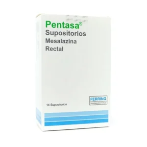 PENTASA 1 GR SUPOSITORIO RECTAL - CAJA x 14 SUPOSITORIOS