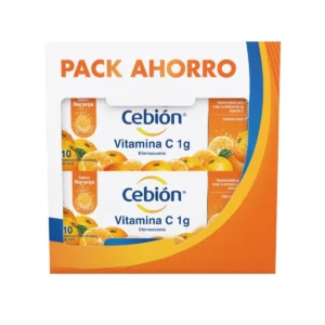 PREPACK CEBION 1 GR -CAJA x 10 TAB EFERVE NARANJA PAGUE 1 LLEVE 2 - OFERTA ESPECIAL