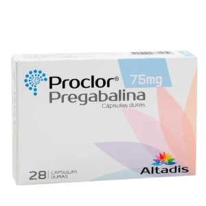 PROCLOR 75 MG - CAJA x 28 CAP. DURA