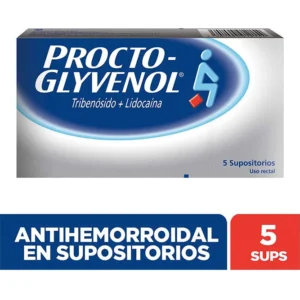 PROCTO GLYVENOL SUPOSITORIO - CAJA x 5 UND