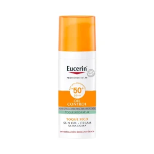 PROTECTOR SOLAR EUCERIN OIL CONTROL TOQUE SECO SPF 50+ - FCO x 50 ML (52 GR)