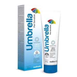 PROTECTOR SOLAR UMBRELLA PIEL SENSIBLE CREMA SPF 50+ X 60 GR