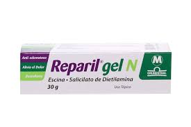 REPARIL ESCINA/DIETILAMINA SALICILATO 1/5% GEL X 30 GR