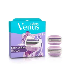 REPUESTO PARA AFEITAR GILLETTE VENUS BREEZE - CAJA x 2 UND